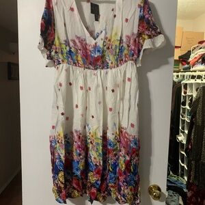 Adorable summer dress. Reborn, size 2x, WITH POCKETS!!!!!. NWT.